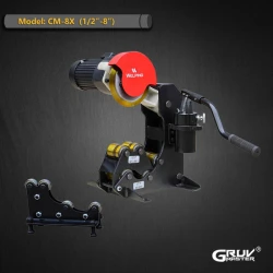 Çelik Borular İçin Elektrikli Hidrolik Boru Kesme Makinesi 1/2"-8" (CM-8X)
