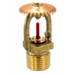 Yangın Sprinkler Kafası, Model F1FR56, 5.6K, 1/2", Hızlı Tepkili, Dik Tip