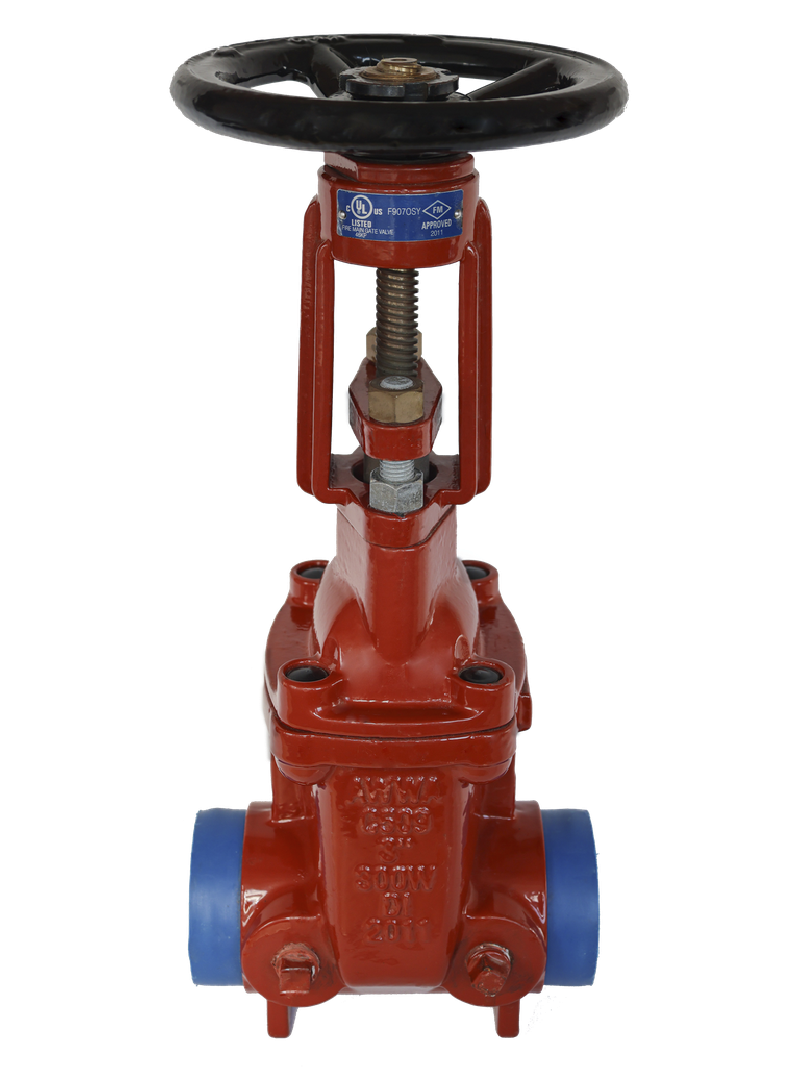 OS&Y Gate Valve 135Q, Groove x Groove, 300psi OS&Y Gate Valve 135Q, Groove x Groove, 300psi